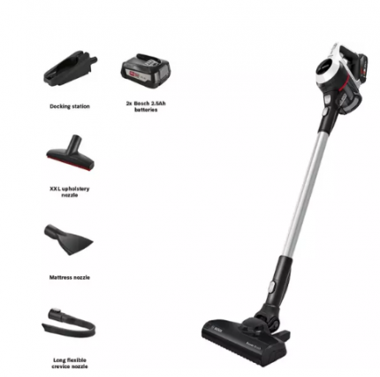BOSCH Unlimited 6 BCS612GB Cordless Vacuum Cleaner - White