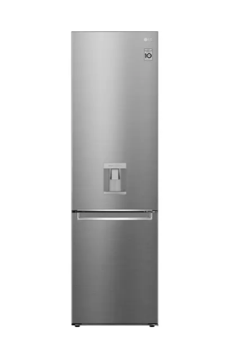 LG NatureFRESH GBF62PZGGN 70/30 Fridge Freezer - Shiny Steel