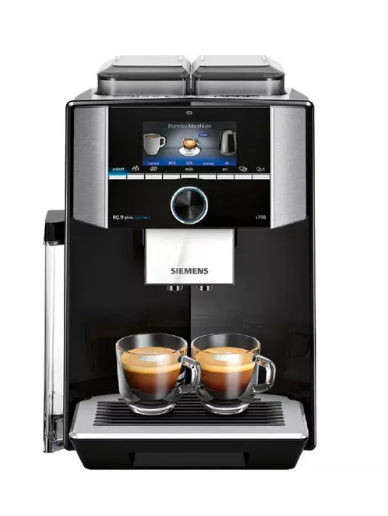 SIEMENS EQ.9 s700 TI9573X9GB Smart Bean to Cup Coffee Machine - Black & Stainless Steel